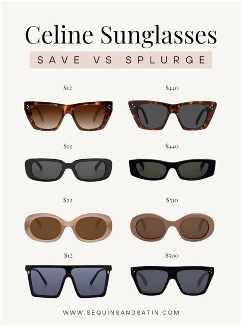 celine chain sunglasses fake|5 Best Celine Sunglasses Dupes From Amazon! .